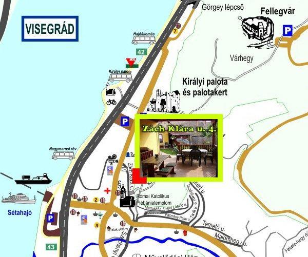 Zach Klara Utcai Apartman Visegrád Εξωτερικό φωτογραφία